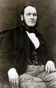 Portret van Baron Haussmann