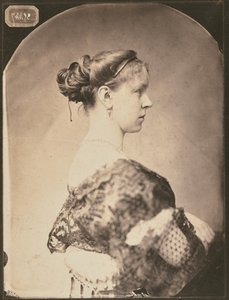 [Portret van een onbekende vrouw]. door Pierre Petit