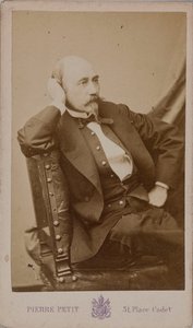 Portret van de Componist Aimé Maillart door Pierre Petit