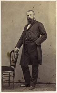 Portret van de componist Edmond Membrée 1820-1882 door Pierre Petit