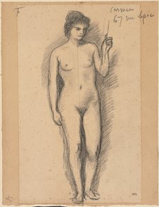 Carmen, laatste helft 1800s door Pierre Puvis de Chavannes
