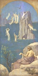 Prometheus door Pierre Puvis de Chavannes