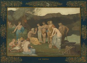 Rust door Pierre Puvis de Chavannes