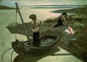 Schets voor de Arme Visser door Pierre Puvis de Chavannes