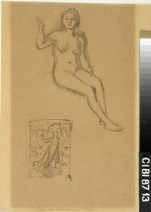 Ohne Titel door Pierre Puvis de Chavannes