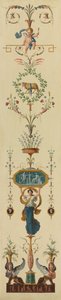 Decoratief paneel, 1790s
