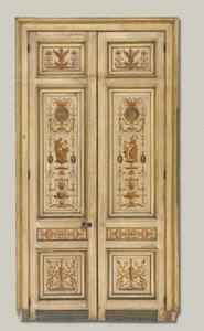 Boven de deur schilderij, 1790s door Pierre Rousseau