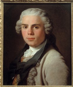 Portret van de schilder Joseph Vernet door Pierre Subleyras