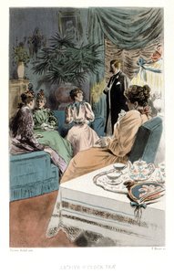 Illustratie voor "La Femme à Paris"