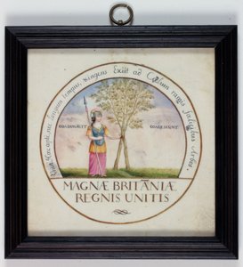 Embleem van de Unie van Engeland en Schotland door Pierre Violier
