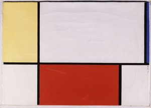 Compositie door Piet Mondrian