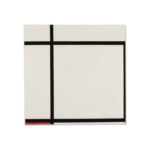 Compositie II, met rood