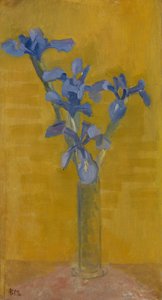 Iris, c.1910 door Piet Mondrian