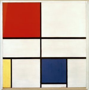 Compositie C; Compositie nr. III; Compositie met rood, geel