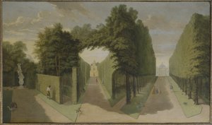 Uitzicht op de Bagnio en Comed Building steegjes, Chiswick Villa