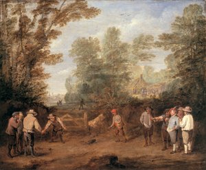 Een spelletje kegelen