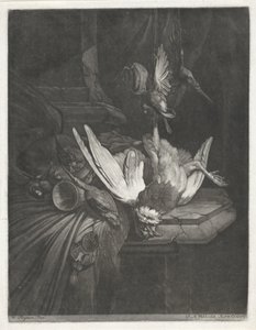 Stilleven met gevogelte