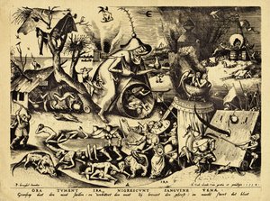 Ira, gegraveerd door H. Cock, 1558