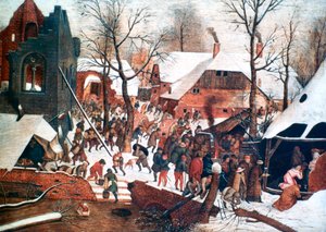 De Aanbidding der Wijzen door Pieter Bruegel the Elder