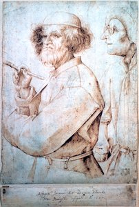 De amateur schilder, ca. 1562 door Pieter Bruegel the Elder
