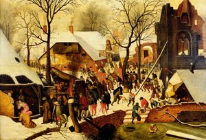 Aanbidding van de Wijzen door Pieter Brueghel the Younger
