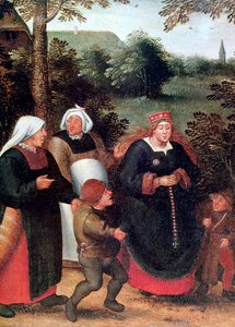 De Processie van de Bruid, c1584-1638
