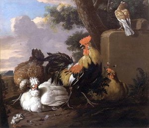 Vogels in een Landschap