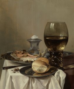 Stilleven met zout. Circa 1640-45