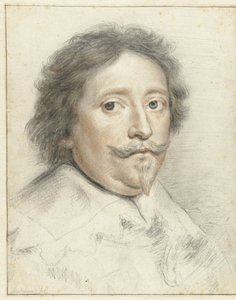 Portret van Prins Frederik Hendrik door Pieter Claesz. Soutman