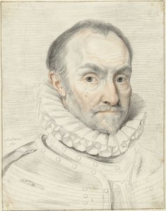 Portret van Prins Willem I door Pieter Claesz. Soutman