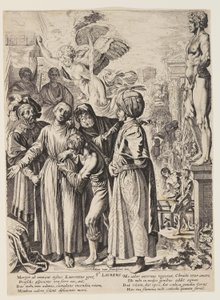 Het martelaarschap van St. Lawrence door Pieter Claesz. Soutman