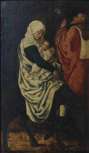 De vlucht naar Egypte door Pieter Coecke van Aelst