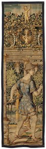Vertumnus en Pomona: Vertumnus getransformeerd in een visser, c.1550 door Pieter Coecke van Aelst