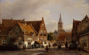 Straat in een Nederlandse Stad