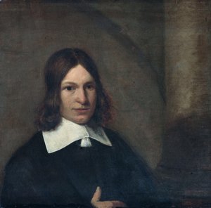 Portret van een 19-jarige man. Zelfportret
