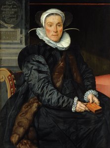 Portret van Susanna Taymon, vrouw van Christoffel Roels, 1600