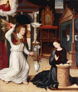 De Annunciatie door Pieter Jansz. Pourbus