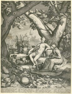 Vertumnus Leent de Gedaante van een Oude Vrouw om Pomona