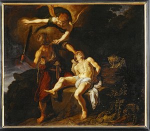 Abrahams offer ... door Pieter Lastman