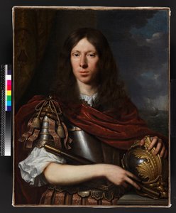 Heer met helm, voor 1690