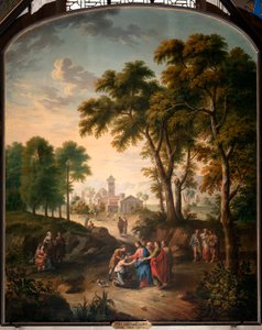 Genezing van de blindgeborene door Pieter Norbert van Reysschoot