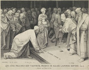 Christus en de overspelige vrouw