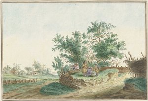 Gezicht in Gelderland door Pieter Remmers