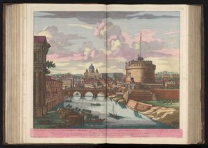 Engelenburcht, Sint-Pietersbasiliek en de rivier de Tiber
