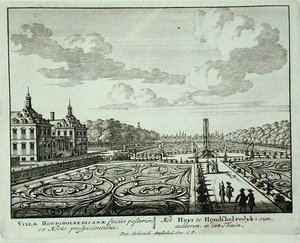 De tuin bij Honsholredyk, uit 
