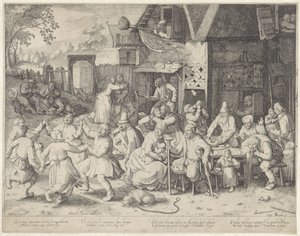 Brassende bedelaars