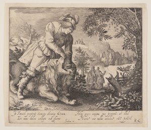 Samson en de leeuw