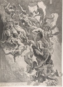 De val van de verdoemden (1642) door Pieter Soutman