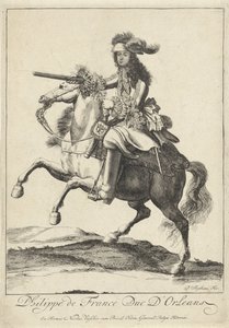 Ruiterportret van Filips I, hertog van Orléans