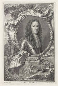 Portret van Willem III, prins van Oranje door Pieter Tanjé